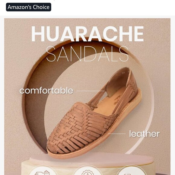 Macarena Huarache Sandals - Picture 2 of 9